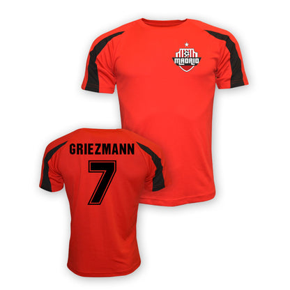 Antoine Griezmann Atletico Madrid Sports Training Jersey (red) - Kids_1