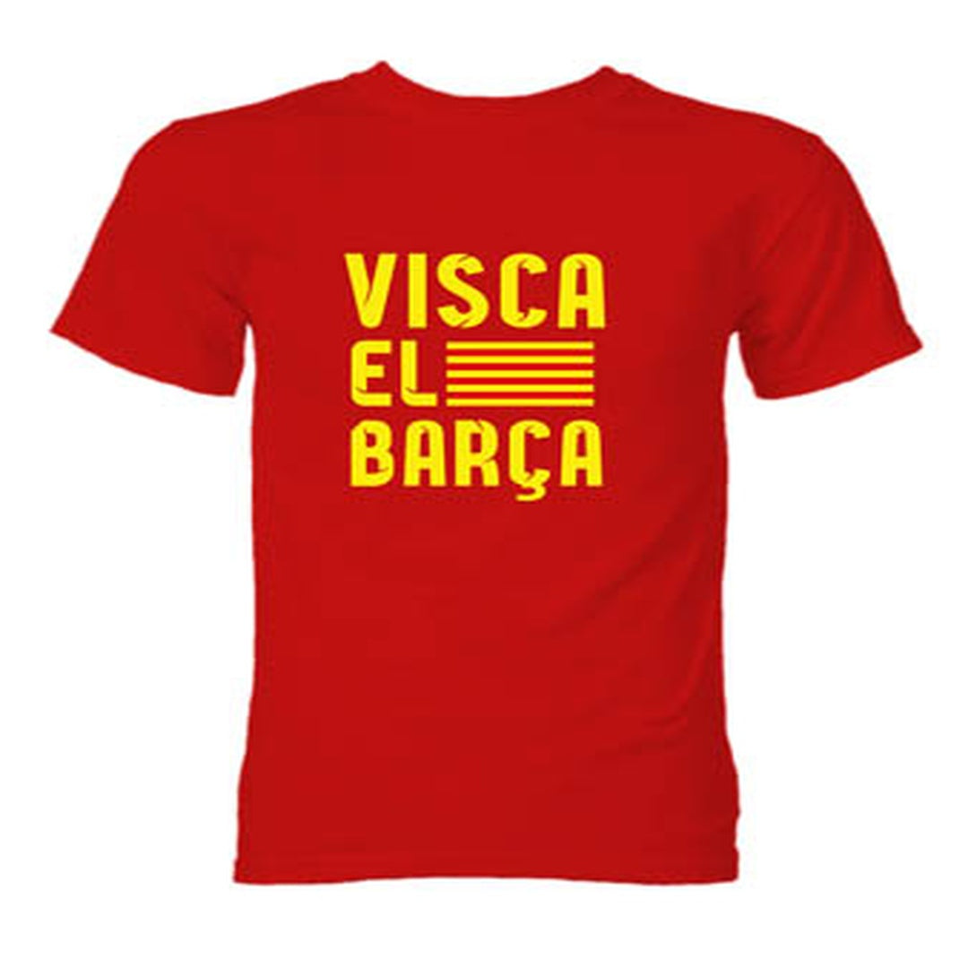 Visca El Barca T-Shirt (Red)_1